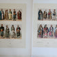 LE COSTUME by RACINET ILLUSTRATED AFRICA INDIA & TURKEY antique 24 PLATES