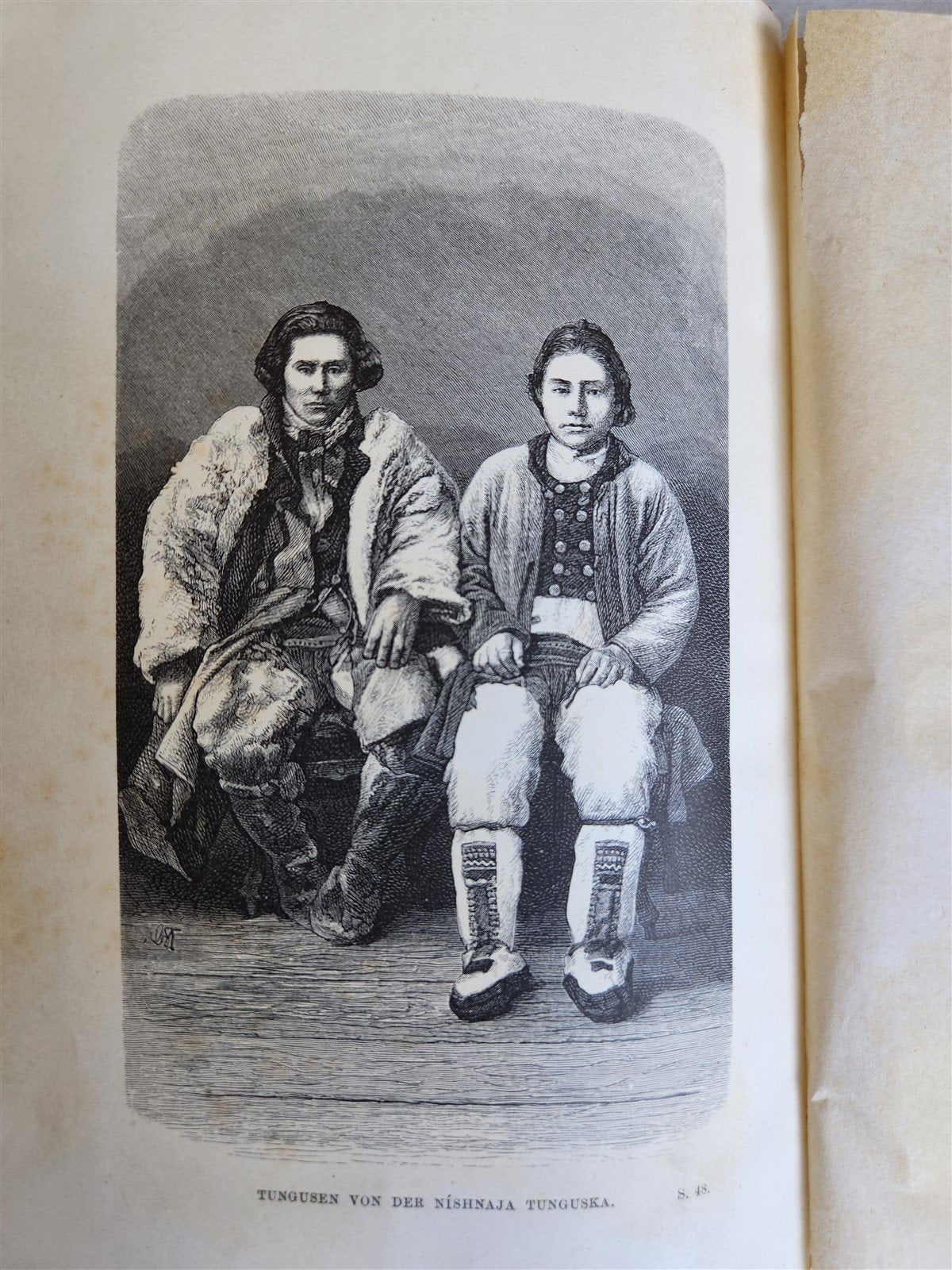 1882 IMPERIAL RUSSIAN EXPEDITION to TUNGUS & YAKUTS ILLUSTRATED Siberia antique