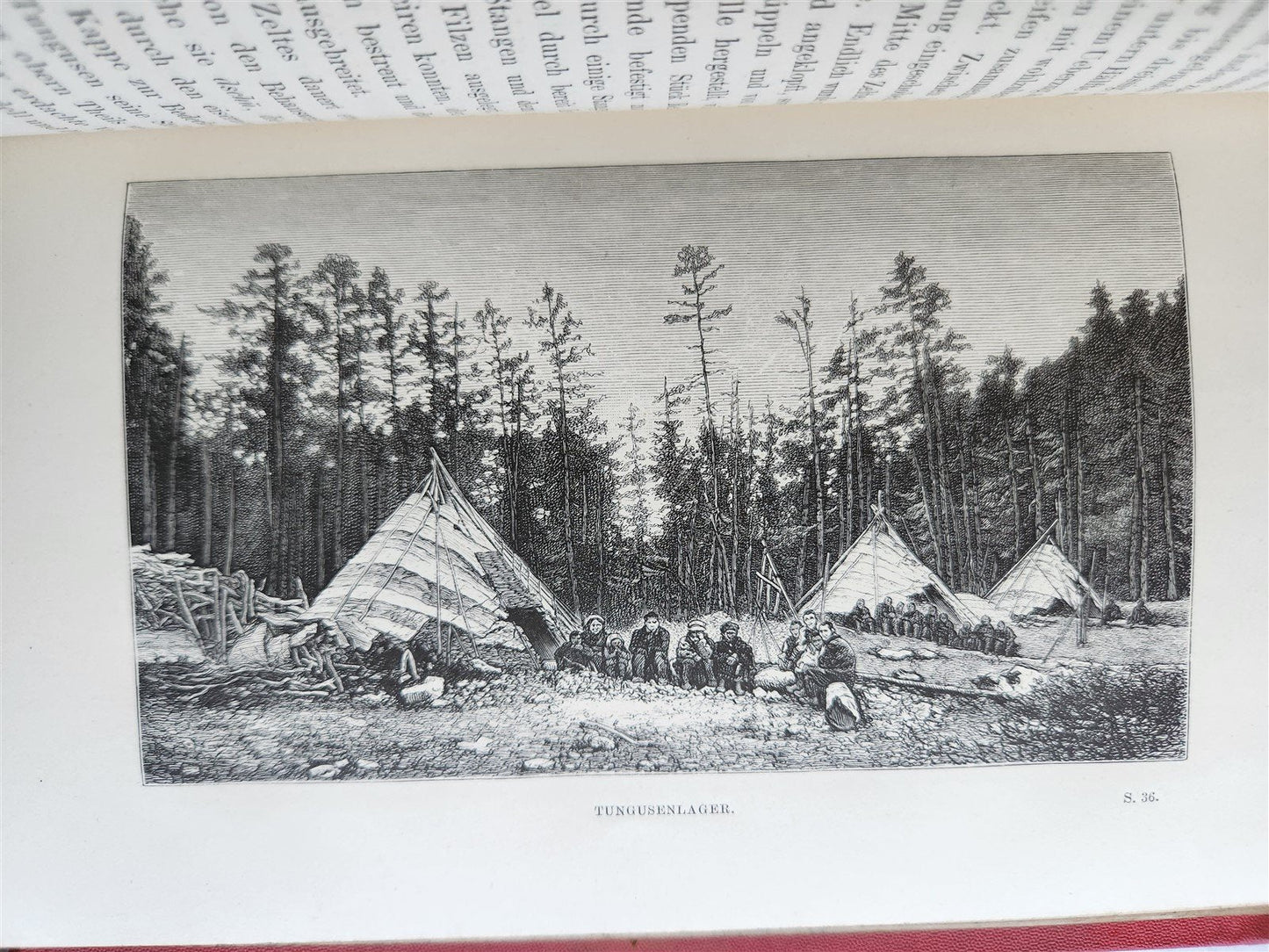 1882 IMPERIAL RUSSIAN EXPEDITION to TUNGUS & YAKUTS ILLUSTRATED Siberia antique