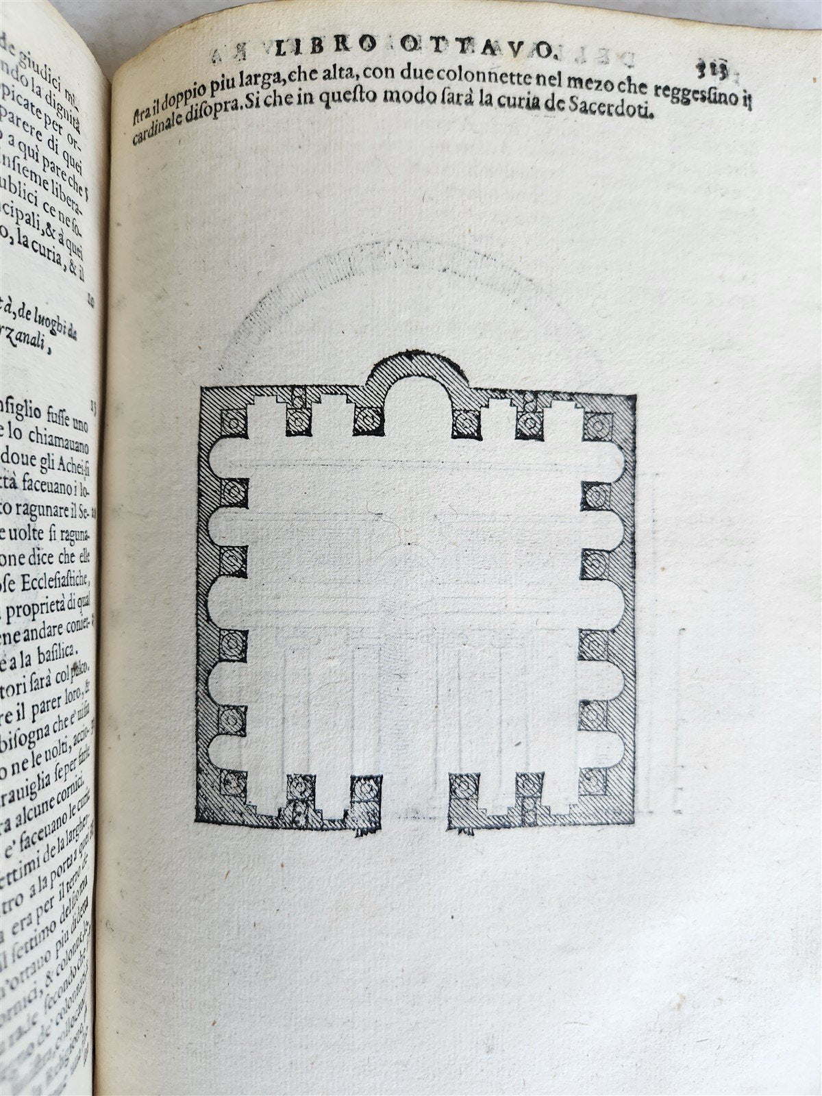 1565 L'Architettura Tradotta in lingua Fiorentina da Bartoli antique ILLUSTRATED