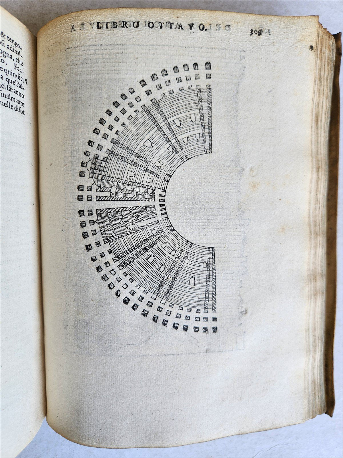 1565 L'Architettura Tradotta in lingua Fiorentina da Bartoli antique ILLUSTRATED