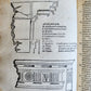 1565 L'Architettura Tradotta in lingua Fiorentina da Bartoli antique ILLUSTRATED