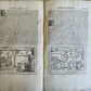 1540 COSMOGRAPHIA by APIANUS antique ILLUSTRATED 5 VOLVELLES WOODCUTS astronomy