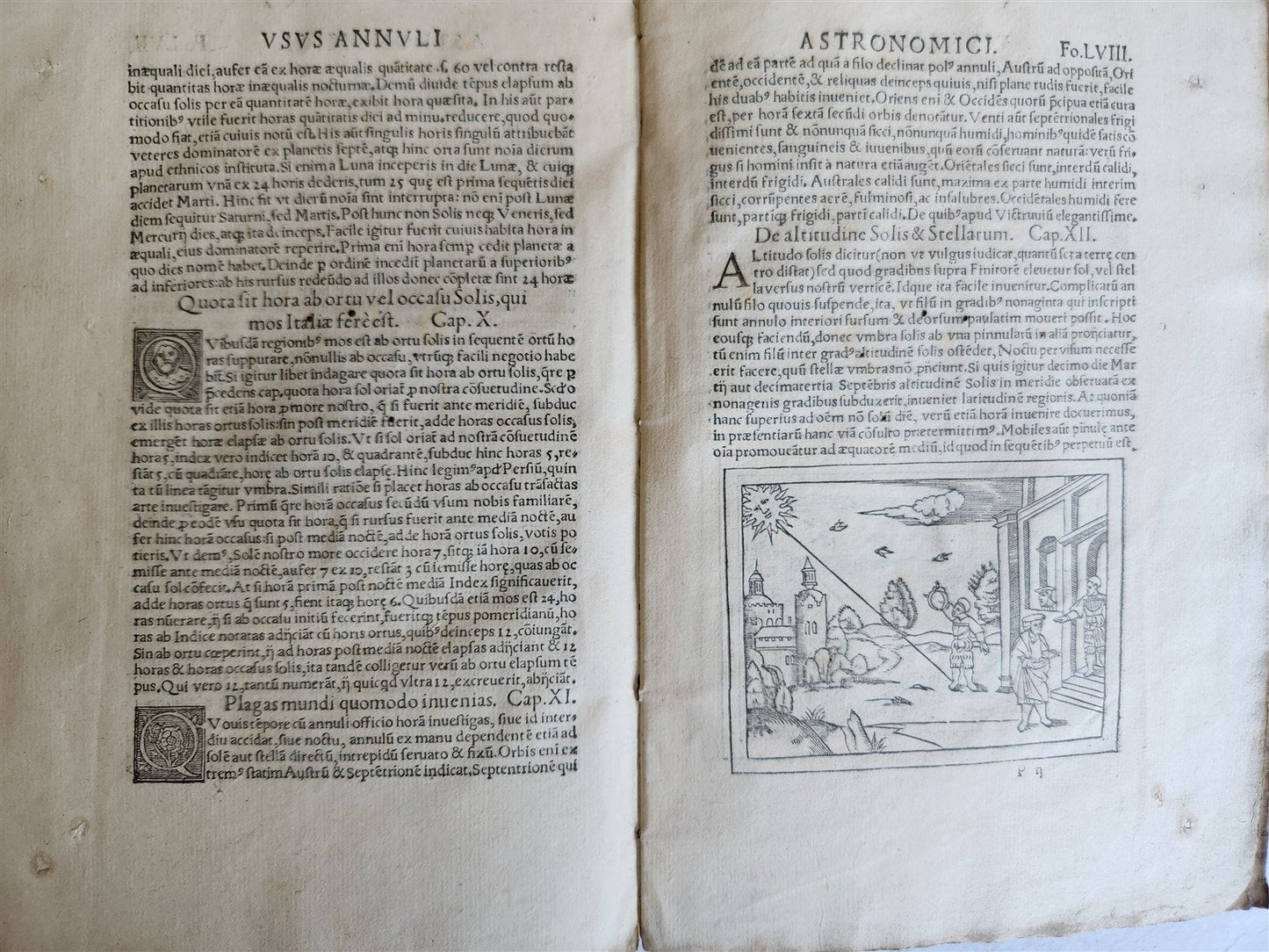 1540 COSMOGRAPHIA by APIANUS antique ILLUSTRATED 5 VOLVELLES WOODCUTS astronomy