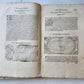 1540 COSMOGRAPHIA by APIANUS antique ILLUSTRATED 5 VOLVELLES WOODCUTS astronomy