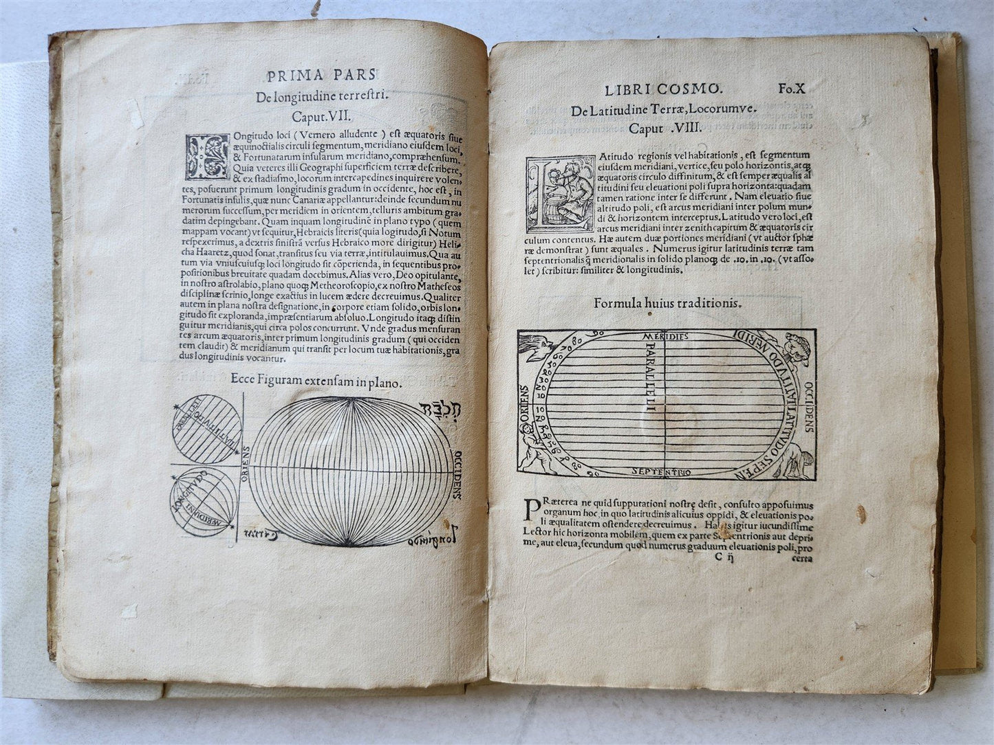 1540 COSMOGRAPHIA by APIANUS antique ILLUSTRATED 5 VOLVELLES WOODCUTS astronomy
