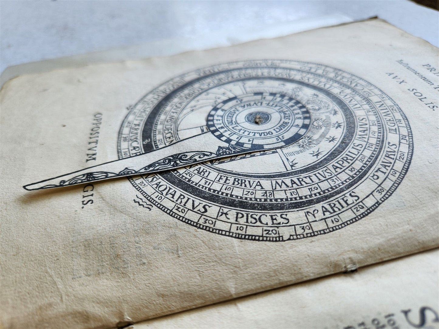 1540 COSMOGRAPHIA by APIANUS antique ILLUSTRATED 5 VOLVELLES WOODCUTS astronomy