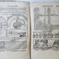 1540 COSMOGRAPHIA by APIANUS antique ILLUSTRATED 5 VOLVELLES WOODCUTS astronomy
