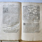 1540 COSMOGRAPHIA by APIANUS antique ILLUSTRATED 5 VOLVELLES WOODCUTS astronomy