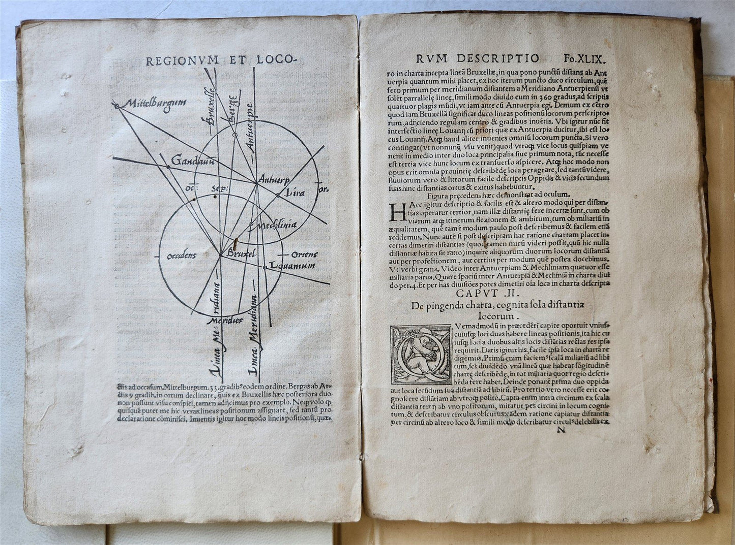 1540 COSMOGRAPHIA by APIANUS antique ILLUSTRATED 5 VOLVELLES WOODCUTS astronomy