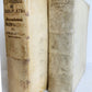 1641-1675 IDOLOLATRIAE by VOSSIUS antique 2 VELLUM BOUND VOLUMES Blaeu Press