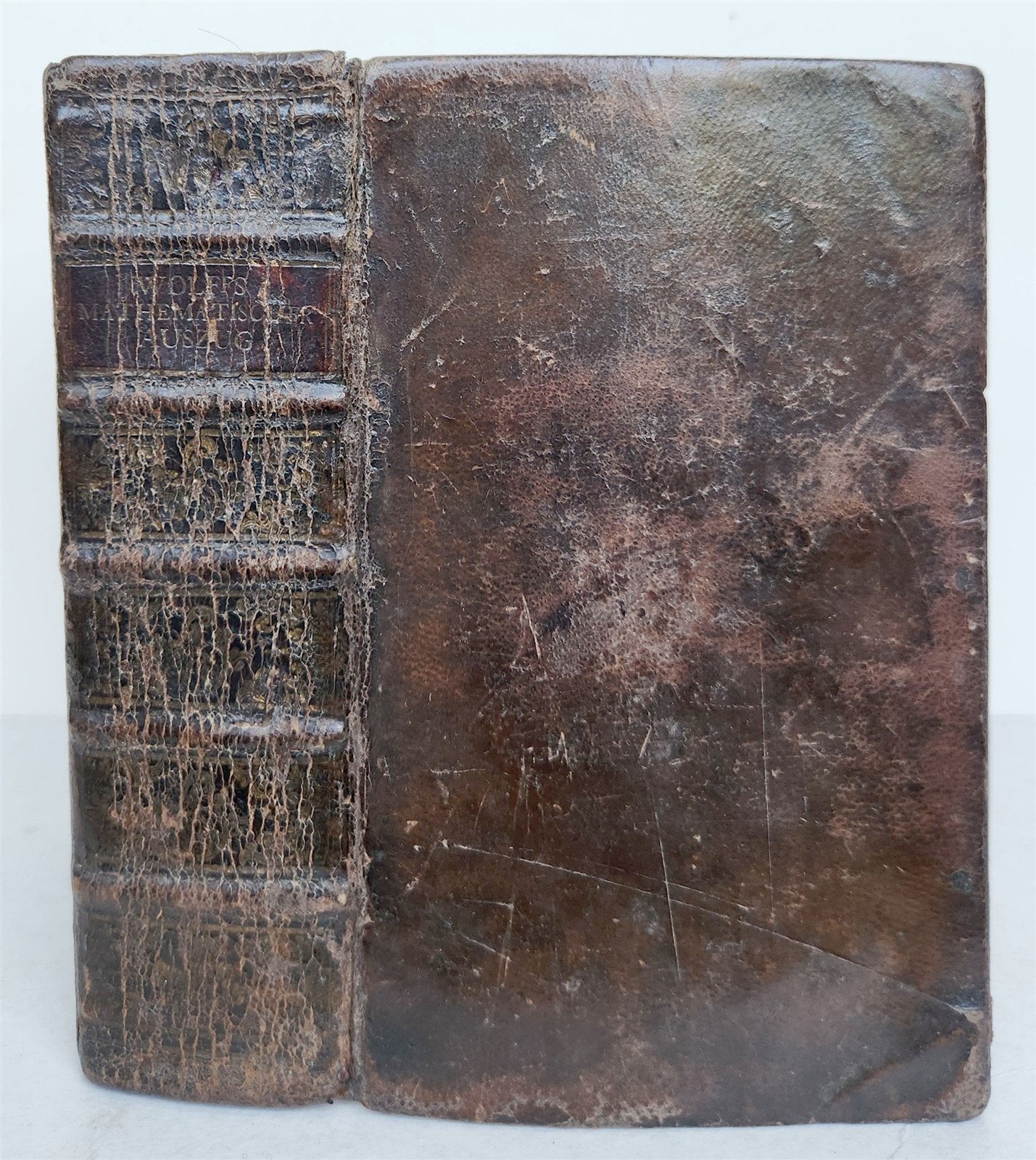 1752 PRINCIPLES of ALL MATHEMATICAL SCIENCES antique ILLUSTRATED w/ 44 PLATES