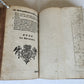 1752 PRINCIPLES of ALL MATHEMATICAL SCIENCES antique ILLUSTRATED w/ 44 PLATES