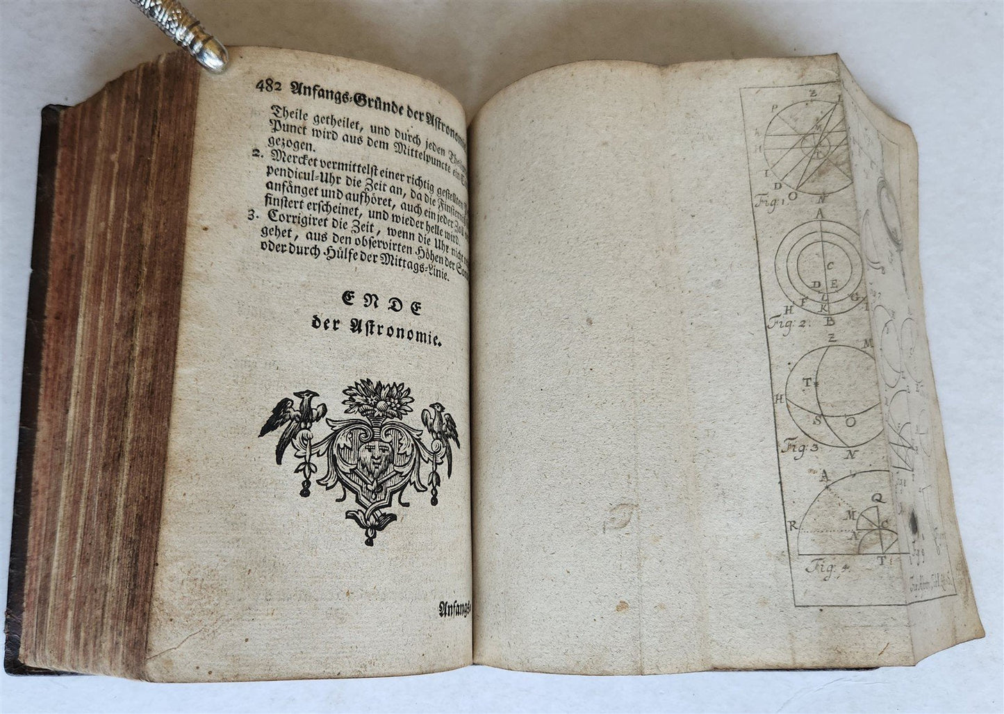 1752 PRINCIPLES of ALL MATHEMATICAL SCIENCES antique ILLUSTRATED w/ 44 PLATES