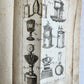 1752 PRINCIPLES of ALL MATHEMATICAL SCIENCES antique ILLUSTRATED w/ 44 PLATES