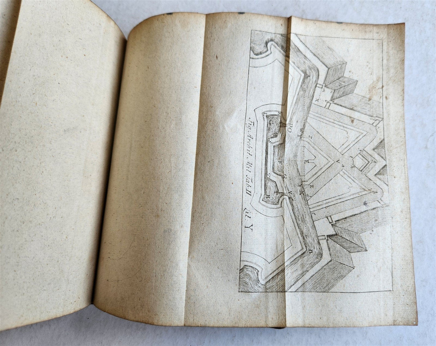 1752 PRINCIPLES of ALL MATHEMATICAL SCIENCES antique ILLUSTRATED w/ 44 PLATES