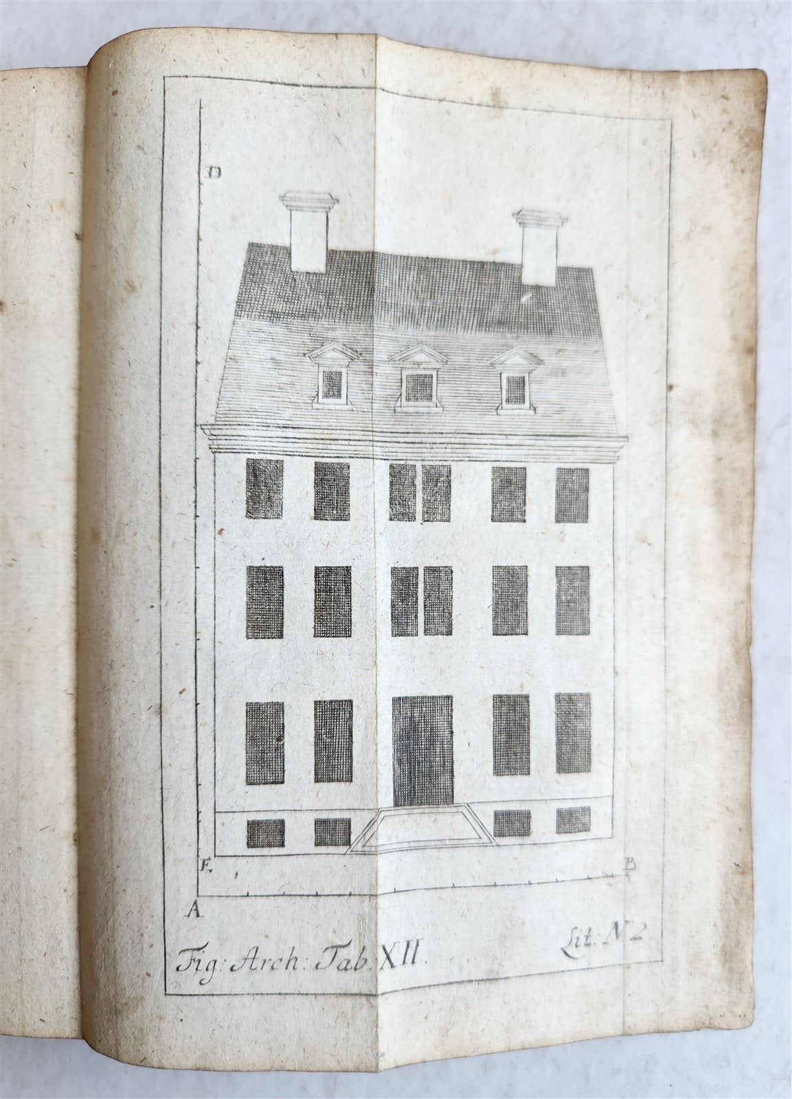 1752 PRINCIPLES of ALL MATHEMATICAL SCIENCES antique ILLUSTRATED w/ 44 PLATES
