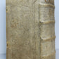 1708 LIFE of CAROLI KING of SPAIN & INDIES antique PIGSKIN BOUND ILLUSTRATED v.1