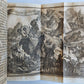 1708 LIFE of CAROLI KING of SPAIN & INDIES antique PIGSKIN BOUND ILLUSTRATED v.1