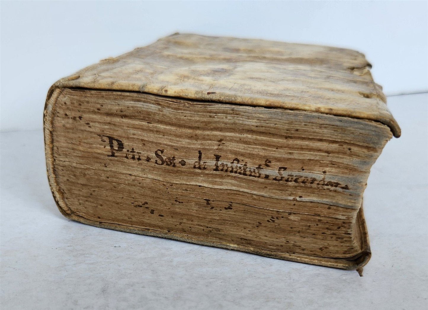 1567 Petrus a Soto THEOLOGY antique VELLUM BINDING Tractatus sacerdotum