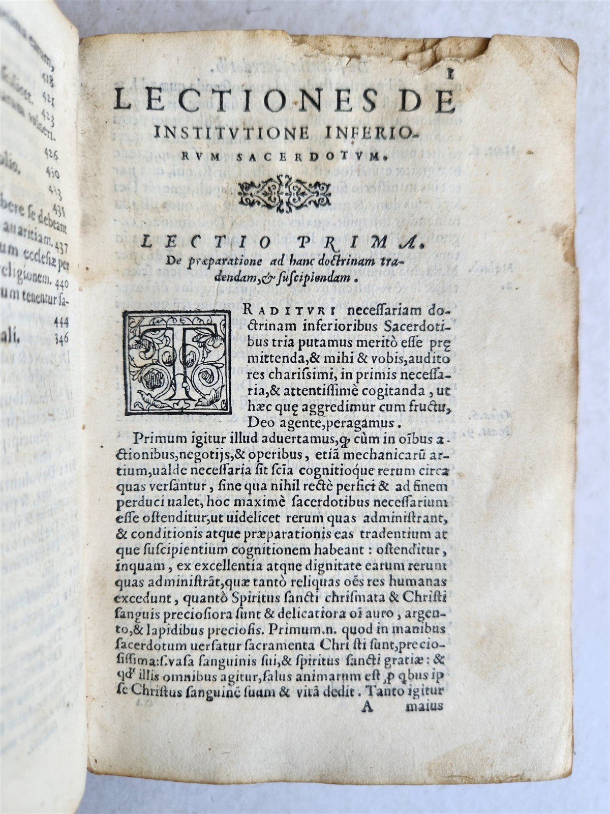 1567 Petrus a Soto THEOLOGY antique VELLUM BINDING Tractatus sacerdotum