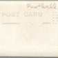 FOOTBALL PLAYER ANTIQUE REAL PHOTO POSTCARD RPPC