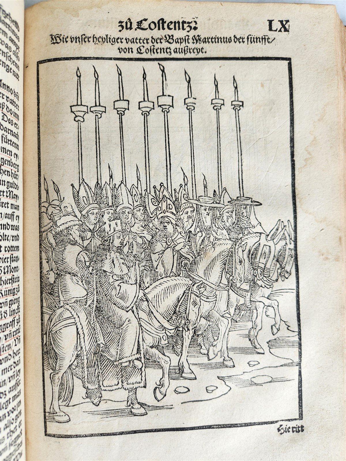 1536 COUNCIL OF CONSTANCE CHRONICLES Ulrich von Richenthal antique ILLUSTRATED