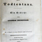 1831 DANCE of DEATH POEM 48 ETCHINGS by HOLBEIN antique Der Todtentanz Bechstein