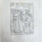 1831 DANCE of DEATH POEM 48 ETCHINGS by HOLBEIN antique Der Todtentanz Bechstein