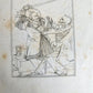 1831 DANCE of DEATH POEM 48 ETCHINGS by HOLBEIN antique Der Todtentanz Bechstein