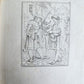 1831 DANCE of DEATH POEM 48 ETCHINGS by HOLBEIN antique Der Todtentanz Bechstein