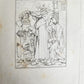 1831 DANCE of DEATH POEM 48 ETCHINGS by HOLBEIN antique Der Todtentanz Bechstein