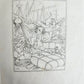 1831 DANCE of DEATH POEM 48 ETCHINGS by HOLBEIN antique Der Todtentanz Bechstein