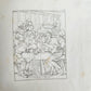 1831 DANCE of DEATH POEM 48 ETCHINGS by HOLBEIN antique Der Todtentanz Bechstein