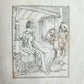 1831 DANCE of DEATH POEM 48 ETCHINGS by HOLBEIN antique Der Todtentanz Bechstein