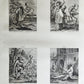 1780 The TRIUMPH of Death ENGRAVINGS by HOLBEIN antique Le triomphe de la mort