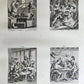 1780 The TRIUMPH of Death ENGRAVINGS by HOLBEIN antique Le triomphe de la mort