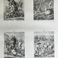 1780 The TRIUMPH of Death ENGRAVINGS by HOLBEIN antique Le triomphe de la mort