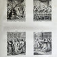 1780 The TRIUMPH of Death ENGRAVINGS by HOLBEIN antique Le triomphe de la mort