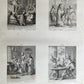 1780 The TRIUMPH of Death ENGRAVINGS by HOLBEIN antique Le triomphe de la mort