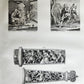 1780 The TRIUMPH of Death ENGRAVINGS by HOLBEIN antique Le triomphe de la mort