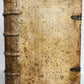 1601 CATECHISMUS by PLANTIN PRESS antique PIGSKIN over WOOD BINDING w/ CLASPS