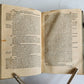 1601 CATECHISMUS by PLANTIN PRESS antique PIGSKIN over WOOD BINDING w/ CLASPS