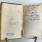1600 DICTIONARIUM PAUPERUM antique PIGSKIN BOUND Summa de Abstinentia 16th CENT.