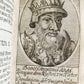 1671 LIFE REIGN & DEATH of KINGS of FRANCE antique ILLUSTRATED w/ 66 PPORTRAITS