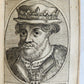 1671 LIFE REIGN & DEATH of KINGS of FRANCE antique ILLUSTRATED w/ 66 PPORTRAITS