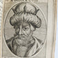 1671 LIFE REIGN & DEATH of KINGS of FRANCE antique ILLUSTRATED w/ 66 PPORTRAITS