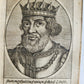 1671 LIFE REIGN & DEATH of KINGS of FRANCE antique ILLUSTRATED w/ 66 PPORTRAITS