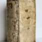 1641 LINGUA by ERASMUS antique VELLUM BINDING 17th CENTURY