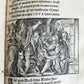 1625 BIBLE SCENES by TOBIAS STIMMER antique ILLUSTRATED w/ OVER 300 ENGRAVINGS